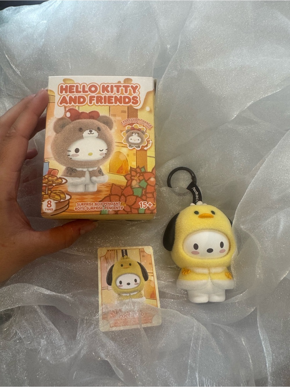 Hello Kitty and Friends Little Cloak Collection Keychain by Sanrio